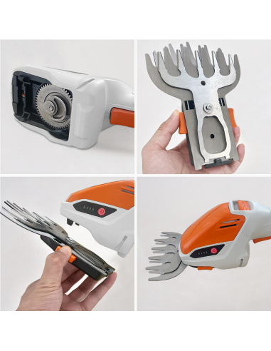 Tagliasiepi Elettrica Batteria 12V Forbice per...