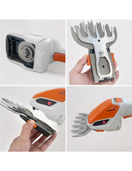 Tagliasiepi Elettrica Batteria 12V Forbice per Potatura Senza Fili Ricaricabile