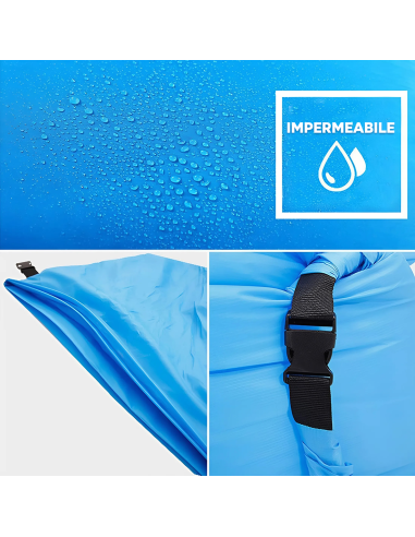 Divano Letto Gonfiabile Sacco a Pelo...