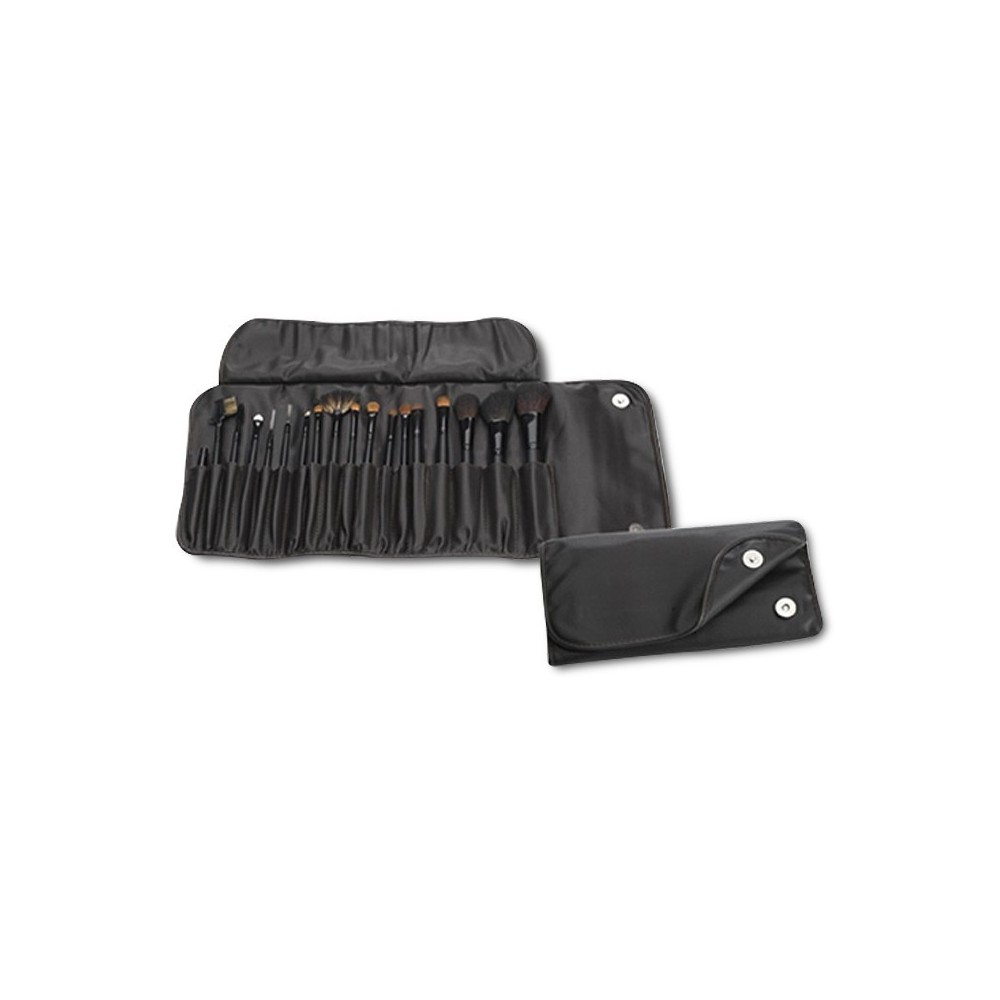 Set da 18 pennelli Make-Up professionali + pochette