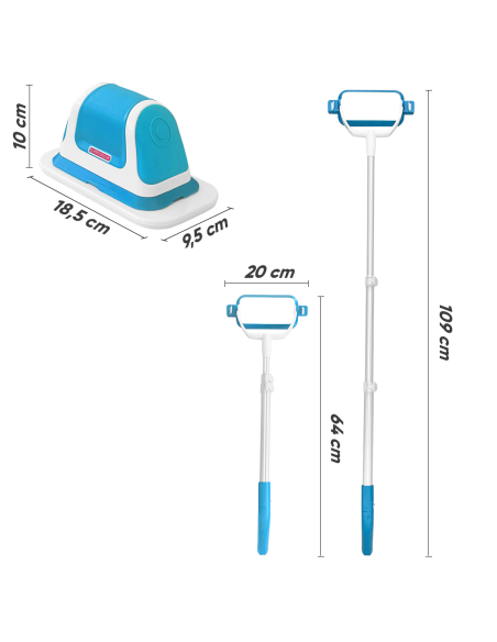 Lavapavimenti Lucidatrice Multifunzione Scrubber Multisuperficie Wireless