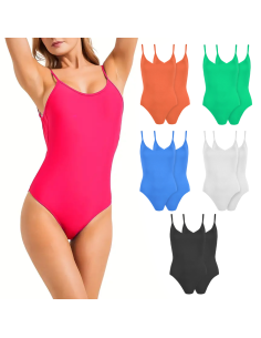 2pz Costume Intero Donna da Mare MADRID Elasticizzato...