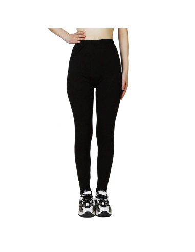 Leggings Donna Fitness in Cotone Elasticizzato...