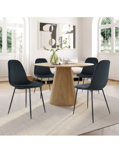 4pz Sedia LOLA da Cucina Design Moderno in...