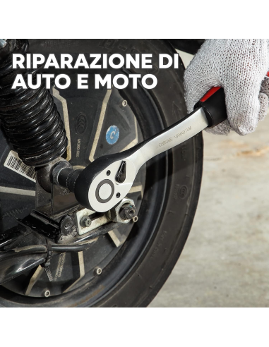 Valigetta Porta Attrezzi 108pz Set Cricchetti...