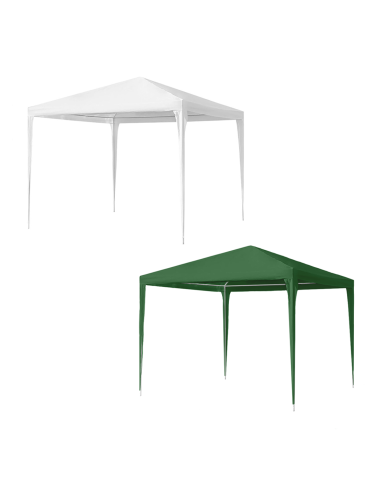 Gazebo da Giardino Quadrato 3x3 mt con Telaio...