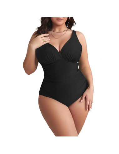 2pz Costume da Bagno Intero Donna Tinta Unita...