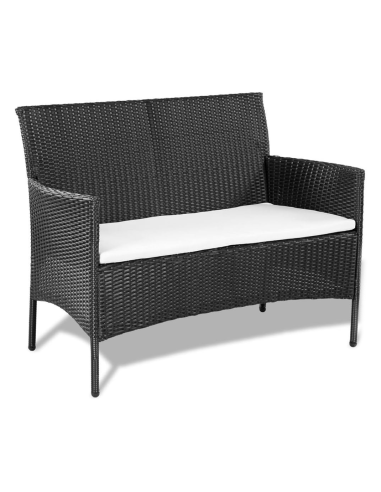 Set da Giardino IBIZA Polyrattan Divano 2...