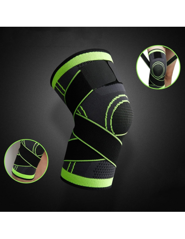 2pz Ginocchiera Sportiva Tutore Ginocchio...