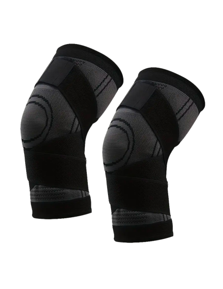 2pz Ginocchiera Sportiva Tutore Ginocchio Supporto Fascia Elastica Compressione