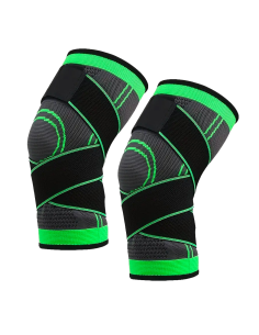 2pz Ginocchiera Sportiva Tutore Ginocchio Supporto Fascia... 2