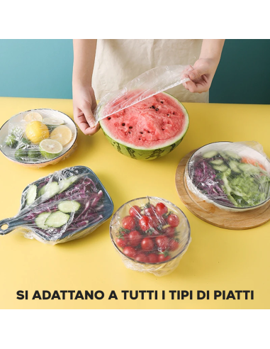 100 Sacchetti per Conservazione degli Alimenti...