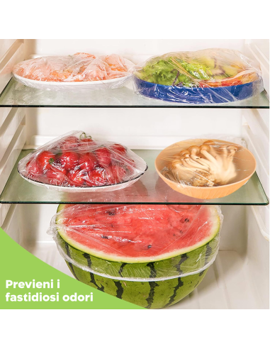 100 Sacchetti per Conservazione degli Alimenti...