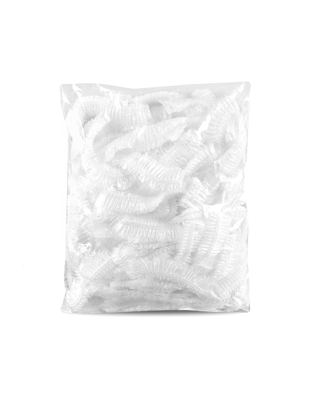 100 Sacchetti per Conservazione degli Alimenti Usa e Getta Copertura Elastica