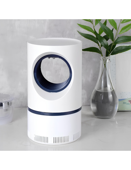 Lampada Anti Zanzare Elettrica con Luce UV Trappola per Insetti Portatile USB