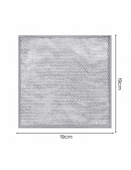 Straccio in Filo Metallico 10pz Riutilizzabile Multiuso per Piatti e Pulizia