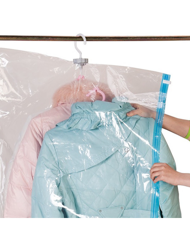 Sacco sottovuoto sacchetto vestiti con gancio...