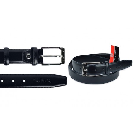 140203 Cintura regolabile uomo Pierre Cardin in vera pelle liscia vari colori