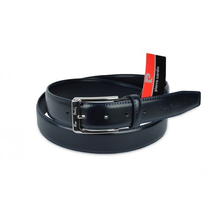 140203 Cintura regolabile uomo Pierre Cardin in vera pelle liscia vari colori