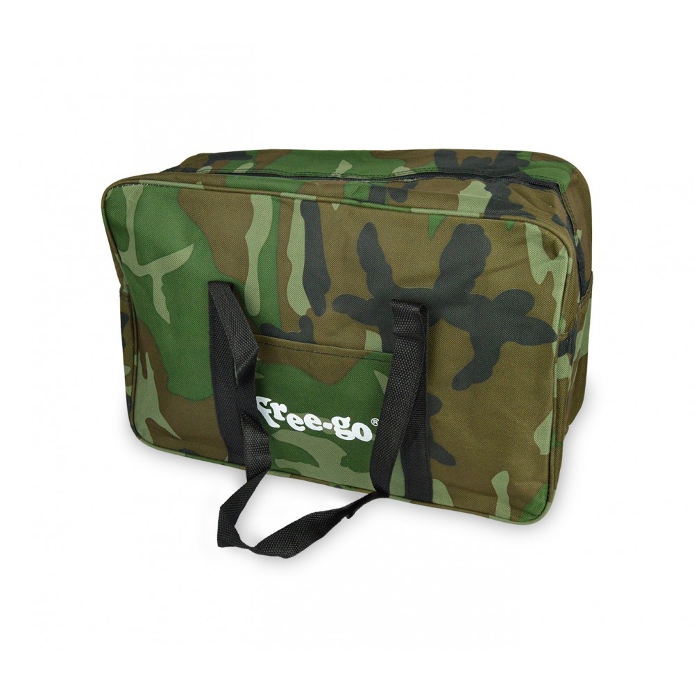 2507 Set due borse termiche FREE-GO fantasia militare 14 lt + 3 lt doppio manico