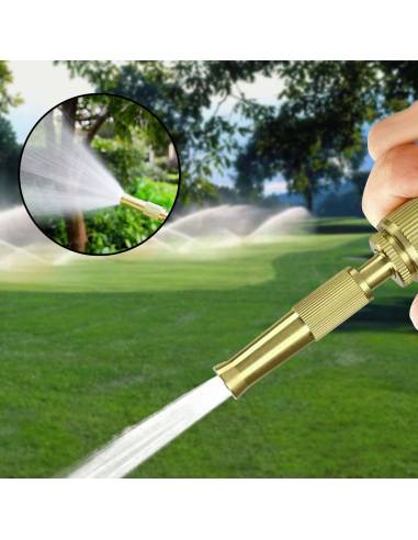 Set di Ugelli in Ottone per Tubo da Giardino ad...