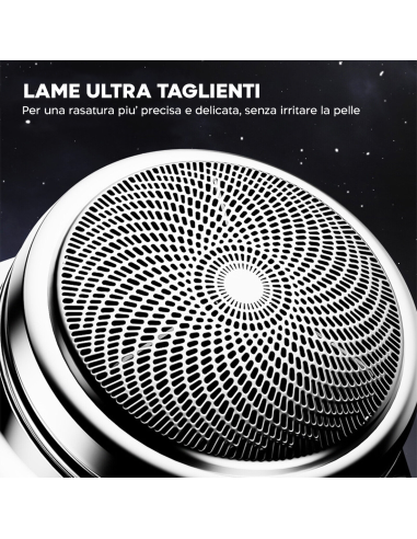 Mini Rasoio Elettrico da Uomo Barba e Capelli...