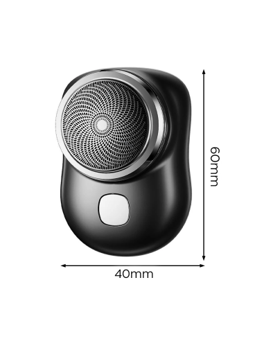 Mini Rasoio Elettrico da Uomo Barba e Capelli...