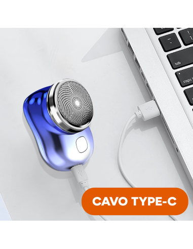 Mini Rasoio Elettrico da Uomo Barba e Capelli...