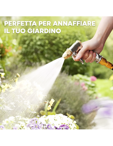 Pistola Irrigazione Acqua per Tubo da Giardino...
