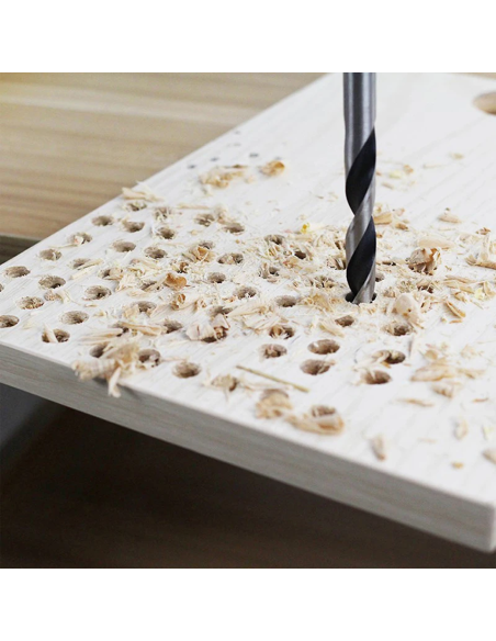 5pz Set di Punte per Trapano per Legno Elicoidali Universali da 4,5,6,8,10mm