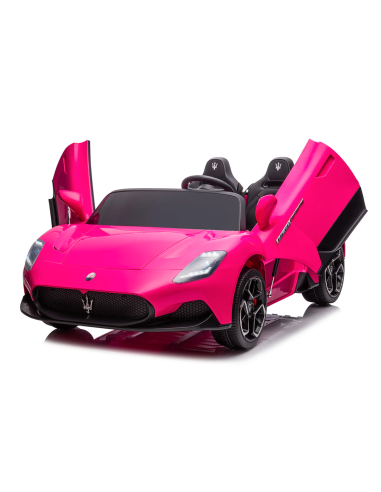 Macchina Elettrica per Bambini LT977 Maserati MC20 FULL OPTIONAL Due Posti Rosa