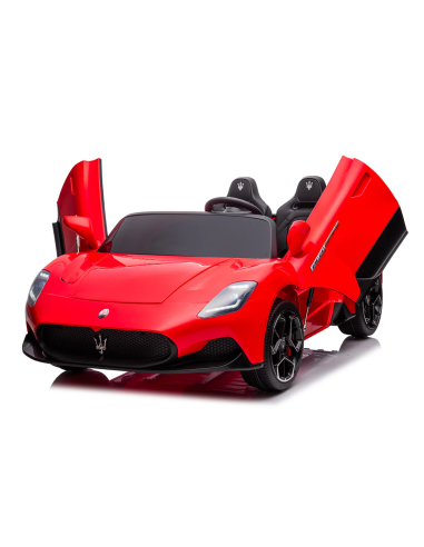 Macchina Elettrica per Bambini LT977 Maserati MC20 FULL OPTIONAL Due Posti Rosso