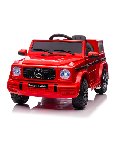 Macchina Elettrica per Bambini LT969 Mercedes Classe G SMALL con Telecomando Rosso
