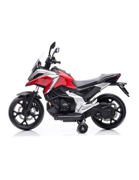 Moto Elettrica per Bambini LT970 HONDA NC750x con Rotelle Luci LED e Suoni