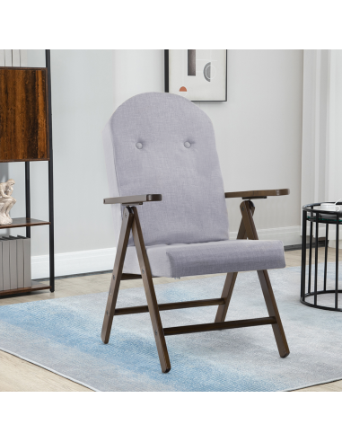 Poltrona in Legno AMALFI Tinta Unita Sedia...