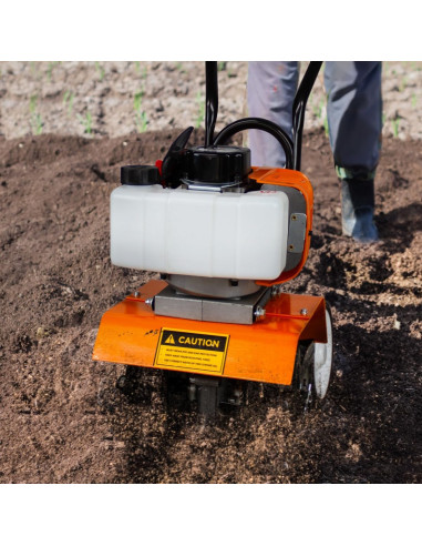 Motozappa a Benzina 52cc Fresatrice da Giardino...