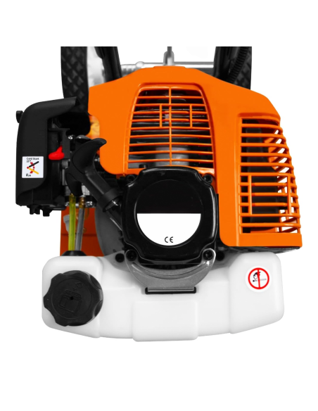 Motozappa a Benzina 52cc Fresatrice da Giardino a Scoppio Motore 2 Tempi 1,65 kW