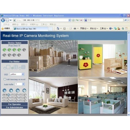 Ip camera esterno telecamera wireless videosorveglianza