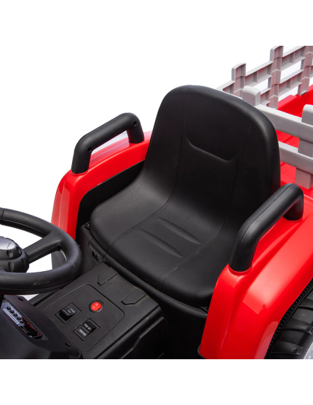 Trattore Elettrico per Bambini Lamas LT984 con Rimorchio Rimovibile 12V