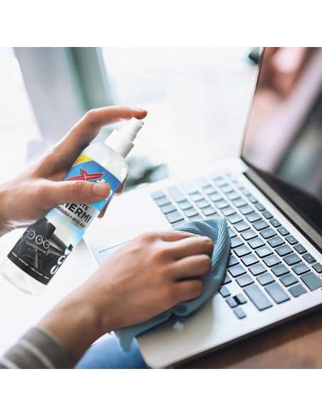 Detergente Schermi e Display LCD 200ml Anti Aloni con Panno in Microfibra