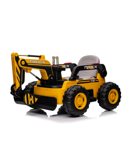 Ruspa Elettrica per Bambini LT979 New Holland Truck con Pala Manovrabile 12V