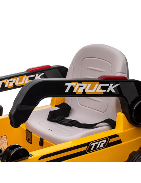 Ruspa Elettrica per Bambini LT979 New Holland Truck con Pala Manovrabile 12V