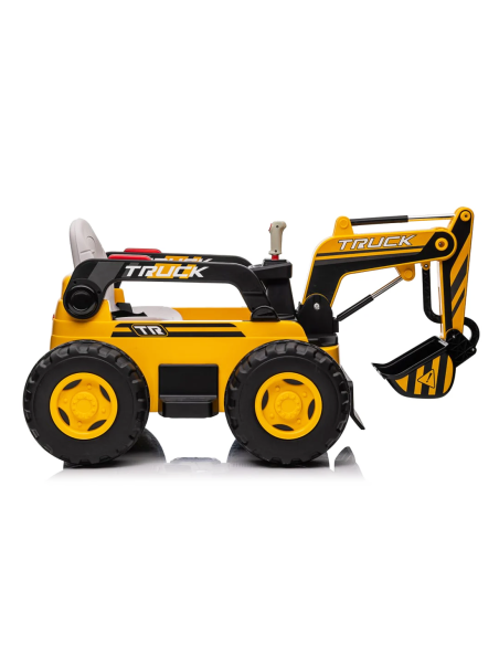 Ruspa Elettrica per Bambini LT979 New Holland Truck con Pala Manovrabile 12V