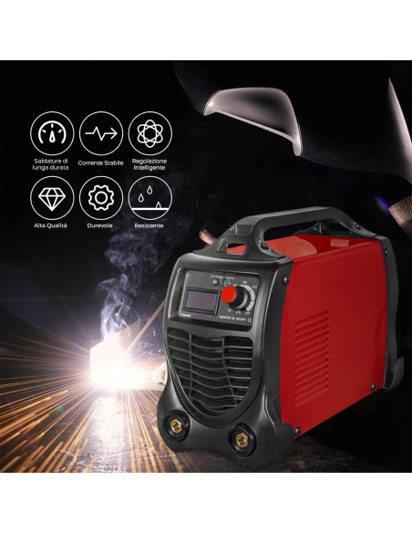Macchina per Saldatura Inverter Saldatrice Elettrica ad Elettrodi da 500Amp