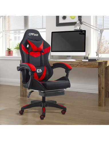 Sedia Ufficio Gaming AZRACE Ecopelle OFFIX3 con...