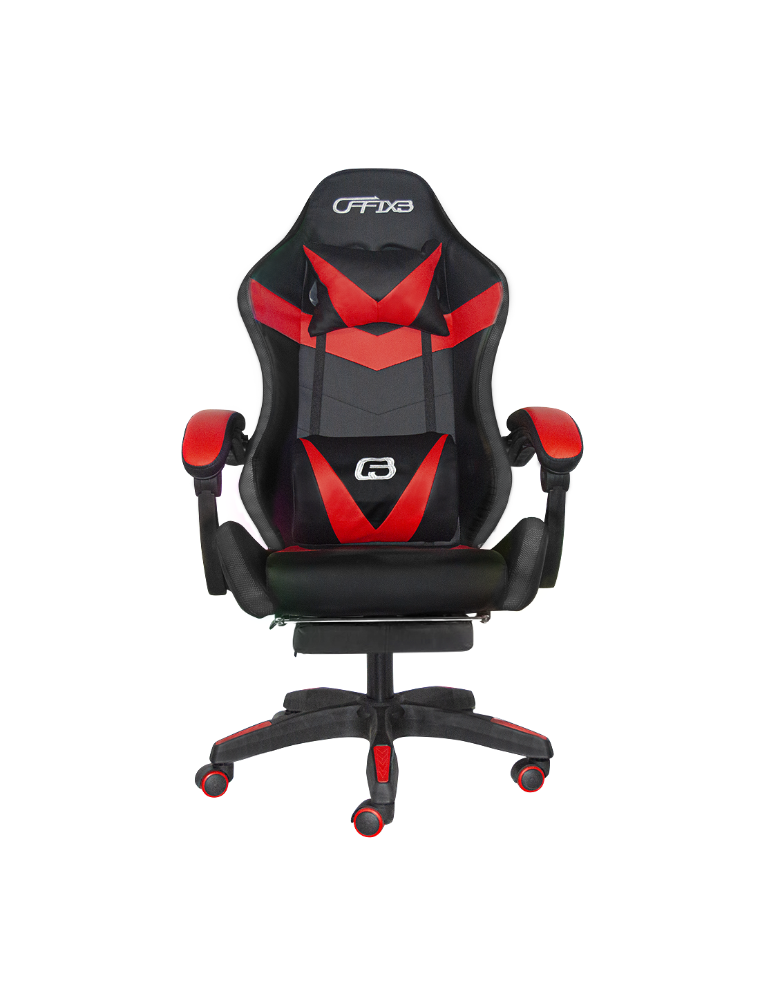 GABRYLLY GY82766 - Sedia Ufficio In Pelle Con Poggiapiedi E Braccioli Regolabili - Reclinabile 120° - Portata 226kg