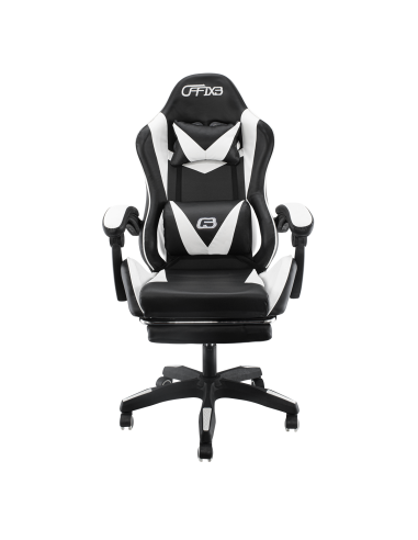 Sedia Ufficio Gaming AZRACE Ecopelle OFFIX3 con Poggiapiedi Poltrona Reclinabile