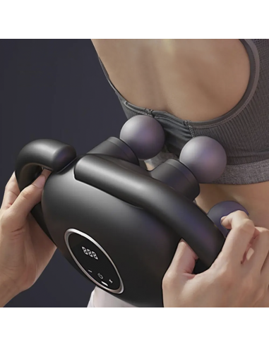 Pistola Massaggiante Elettrica 4 Testine per...