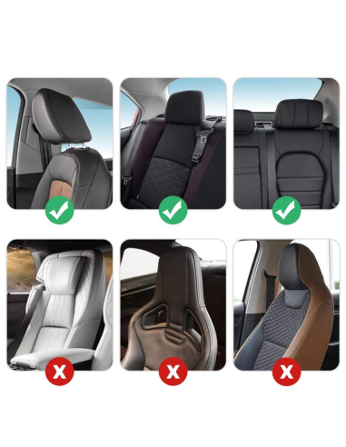 Poggiatesta Cuscino per Auto da Viaggio...