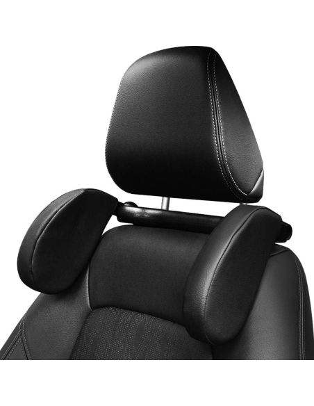 Poggiatesta Cuscino per Auto da Viaggio Supporto Regolabile per Collo a 180°